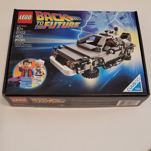 LEGO Back To The Future DeLorean Time Machine 401 Pieces Set 21103 Complete - Picture 2 of 13